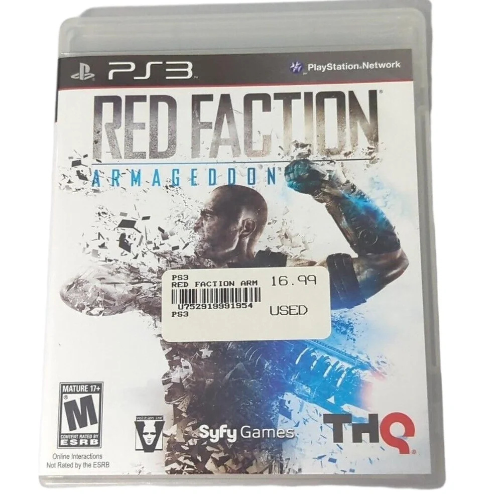 Red Faction: Armageddon - (PS3, 2011) *CIB* VGC* Black Label* FREE‎ SHIPPING!!!